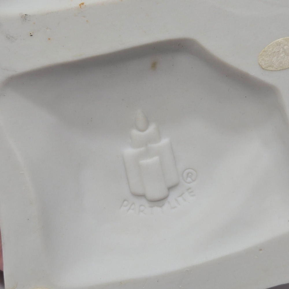 PartyLite Gingerbread House Tealight Candle Holder Ceramic Christmas Village - Picture 6 of 6